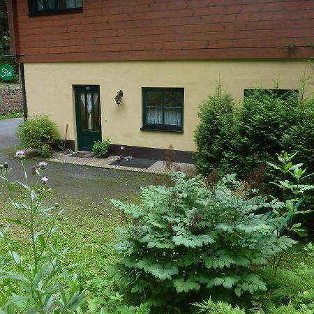 Ferienwohnung Uhu Neben Der Schrammsteinbaude Bad Schandau Exterior foto